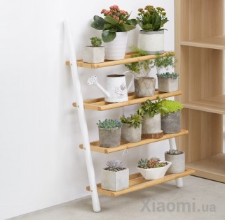 Полочка для обуви Zen`s Bamboo Wall Shelf